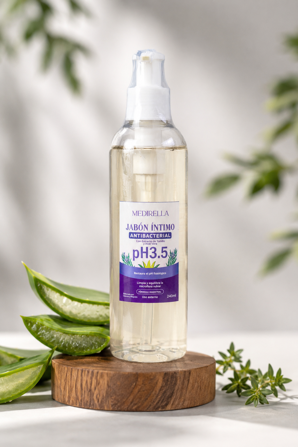 JABON INTIMO pH 3.5 (ANTIBACTERIAL) 240ml